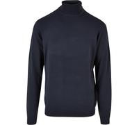 Urban Classics Knitted Maglione a collo alto S Blu