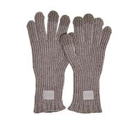 Guanti Urban Classics knitted wool mix smart Gris S/M