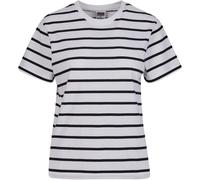 Urban Classics Ladies a Strisce Boxy Té Donna T-Shirt Cotone a Righe Jersey