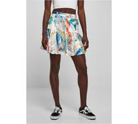 Urban Classics Ladies Aop Raso Mini Minigonna Gonna Cintura Viscosa