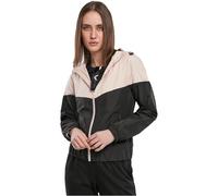 Urban Classics Giacca di mezza stagione 'Arrow' beige / nero, Taglia S