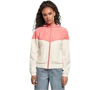 Urban Classics Ladies Arrow Windbreaker Giacca, Palepink/Sabbia Bianca, XL Donna