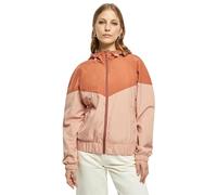 Urban Classics Ladies Arrow Windbreaker Giacca, Terracotta/Amber, M Donna