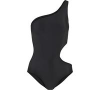 Urban Classics Costume da bagno da donna Asymmetric Cut Out Swimmsuit TB6888 M Nero