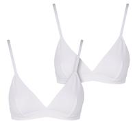 Urban Classics Ladies Base Non Imbottita Reggiseno 2-Pack Donna Intimo Sport Neu