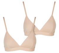 Urban Classics Ladies Base Non Imbottita Reggiseno 2-Pack Donna Intimo Sport Neu