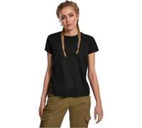 Urban Classics Ladies Basic Box Tee T-Shirt, Nero, S Donna