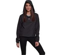 Urban Classics Ladies Basic Pull Over Jacket Giacca, Nero, M Donna