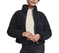 Urban Classics Ladies Boxy Sherpa Puffer Jacket Giacca, Black, XS Donna