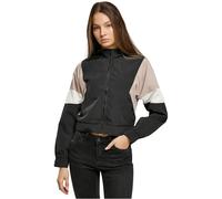 Urban Classics Ladies Breve 3-Tone Crinkle Giacca da Mezza Stagione Sport Nuovo