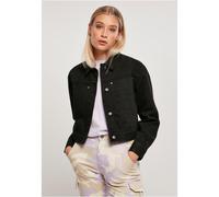Urban Classics Ladies Breve Boxy Worker Giacca Oversize Giacca IN Jeans Colletto