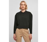 Urban Classics Ladies Breve Oversize Polo Longsleeve Donna Polo-Maglietta Nuovo