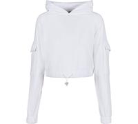 Urban Classics Ladies Breve Worker Felpa Pullover Sweatshirt con Cappuccio Nuovo