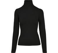 Urban Classics Ladies Buffer Guaina collo Alto Ls Longsleeve Parte Superiore