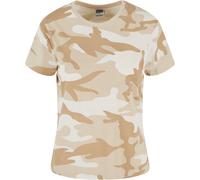 Urban Classics Ladies Camo Regular Tee T-Shirt Camouflage Cotone Jersey