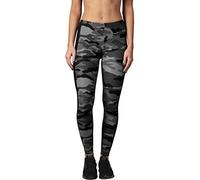Urban Classics Ladies Camo Stripe Leggings, Donna, Multicolore (Darkcamo/Blk 00840),4XL