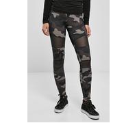Urban Classics Ladies Camo Tech Mesh Leggings Darkcamo/blk Taglia: XS | Leggings Outlet | Donna |
