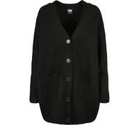 Urban Classics Giacchetta Cardigan Chunky Fluffy Donna Nero L