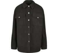 Urban Classics Ladies Classic Overshirt Giacca Hemd-Sytl Zierfalten Oversize