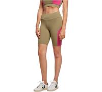 Urban Classics Ladies Colore Blocco Cycle Pantaloncini Pantaloni Sportivi Sport