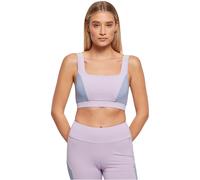 Urban Classics Ladies Colore Blocco Reggiseno Sportivo Sport Top Slim Fit Jersey