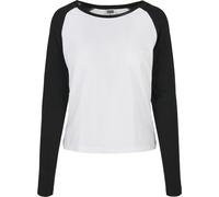 Urban Classics Ladies Contrasto Raglan Longsleeve Felpa Pullover Lsngarm