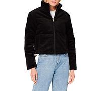 Urban Classics Giacca di mezza stagione 'Ladies Corduroy' nero, Taglia XXXL