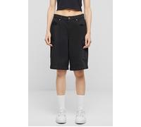 Urban Classics Ladies Cotton Cargo Bermuda Pantaloncini, Black, 40 Donna