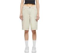 Urban Classics Ladies Cotton Cargo Bermuda Pantaloncini, Softseagrass, 42 Donna