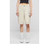 Urban Classics Ladies Cotton Cargo Bermuda Pantaloncini, Softseagrass, 32 Donna