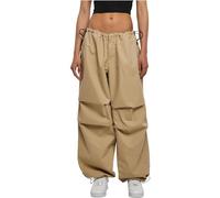 Urban Classics Ladies Cotton Parachute Pants Pantaloni, Wetsand, 4XL Donna