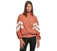 Urban Classics Ladies Crinkle Batwing Jacket Giacca, Terracotta/whitesand, M Donna