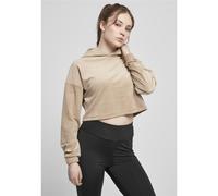 Urban Classics Ladies Crop Top In Velluto Oversize