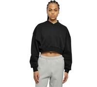 Urban Classics Ladies Cropped V-Neck Maglia di Tuta, Black, S Donna