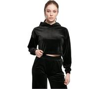 Urban Classics Felpa Cropped Velvet Oversized