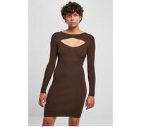 Urban Classics Ladies Cut Out Dress Brown Taglia: XS | Outlet | Donna | Marrone