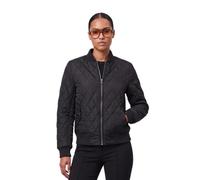 Urban Classics Ladies Diamond Quilt Nylon Jacket Giacca, Nero (Black 7), XL Donna