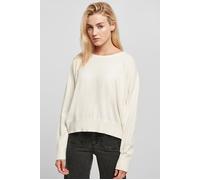 Urban Classics Ladies EcoVero Oversized Basic Sweater, Felpa, Donna, Bianco (Whitesand), XL