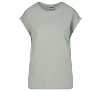 Urban Classics Ladies Extended Shoulder Tee Donna T-Shirt Menta L 100% Cotone Regular