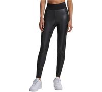 Urban Classics Ladies Faux Leather High Waist Leggings Donna Leggings Nero