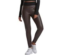 Urban Classics Leggings marrone scuro / nero, Taglia 5XL