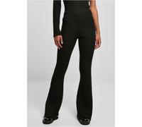 Urban Classics Ladies Flared Costola Knit Leggings da Donna Pantaloni Sportivi