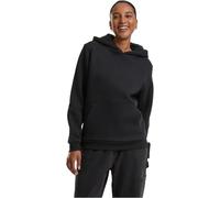 Urban Classics Ladies Fluffy Hoody S Black