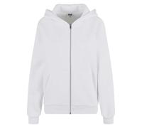 Urban Classics Ladies Fluffy Zip Hoody Donna Felpa Jogging Nero Regular