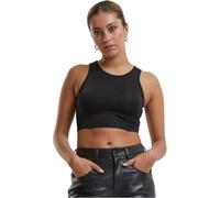 Urban Classics Top donna Glitter Cropped Top TB6990 XS Nero