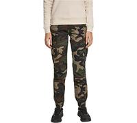 Urban Classics Pantaloni cargo beige / marrone / cachi / nero, Taglia 34