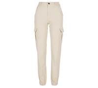 Urban Classics Ladies High Waist Cargo Pants Whitesand Taglia: 32 | Pantaloni cargo Outlet | Donna | Bianco