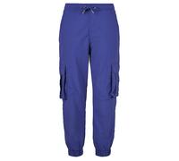 Urban Classics Ladies High Waist Crinkle Nylon Cargo Pants Bluepurple Taglia: S | Pantaloni cargo Outlet | Donna | Blu