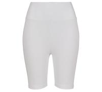 Urban Classics Ladies Radler-Hose Ladies Radler-hose High Waist Cycle Shorts Pantaloncini da Yoga, white, S
