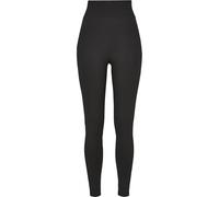 Urban Classics Ladies High Waist Leggings Donna Leggings Nero 5XL